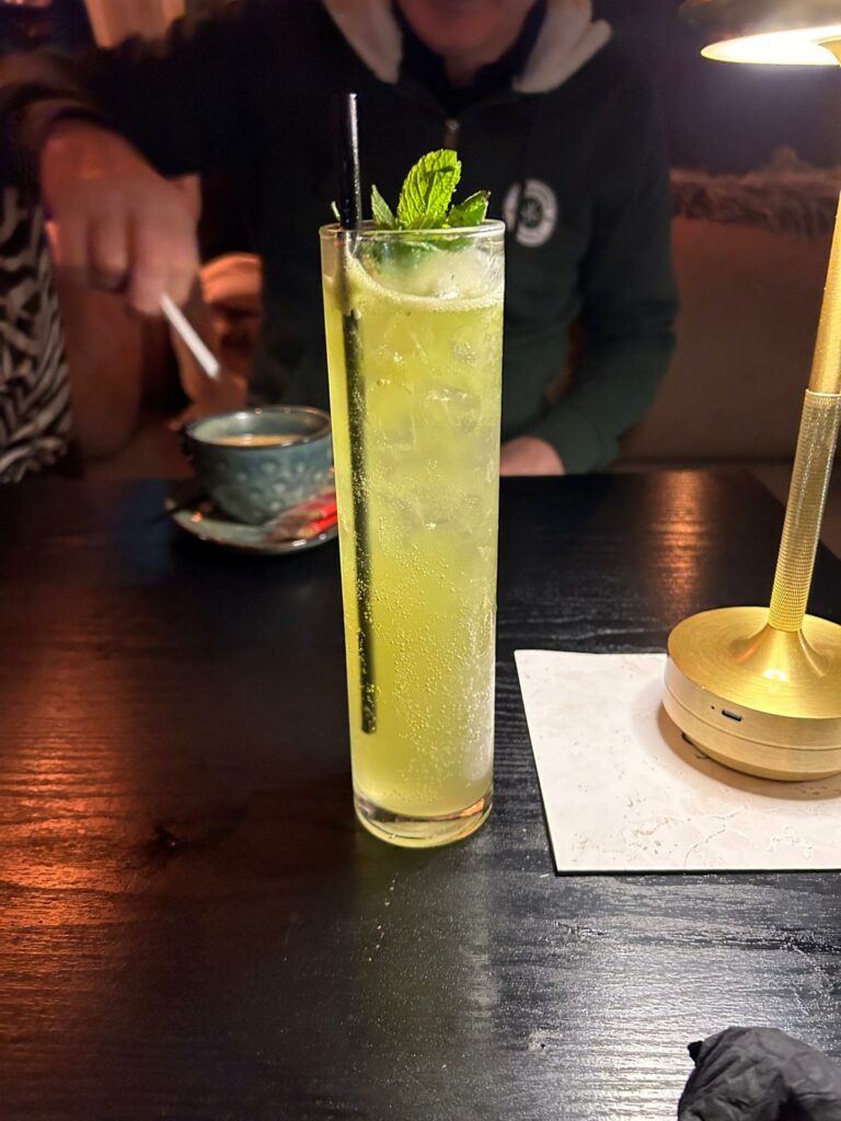 A Mellow Matcha Cocktail